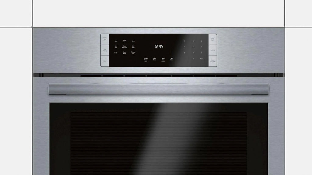 30 inch Stainless Steel Single Electric Convection Wall Oven A784