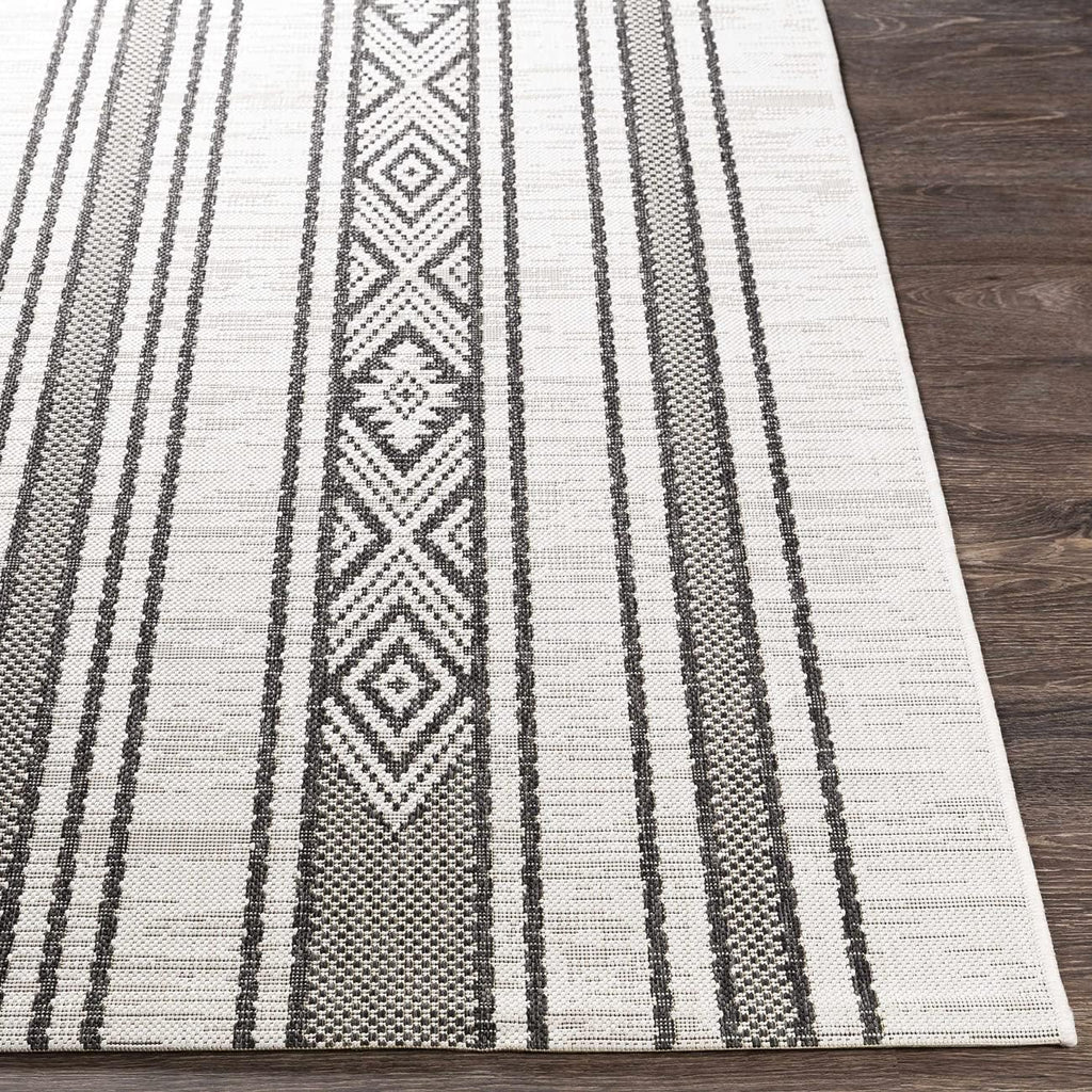 5x7 Medium Gray Area Rug N28833