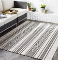 5x7 Medium Gray Area Rug N28833
