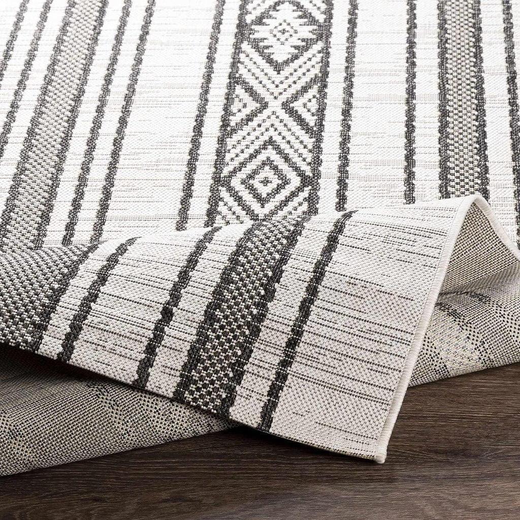 5x7 Medium Gray Area Rug N28833