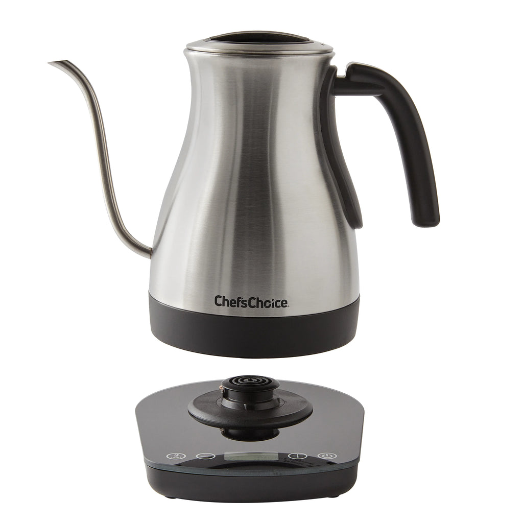 Digital Electric Gooseneck Kettle Brushed Stainless Steel L662424