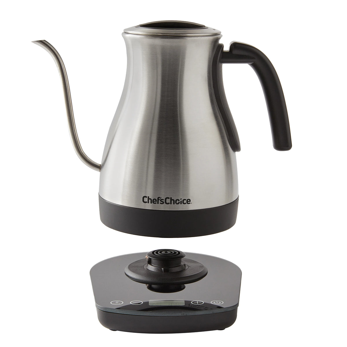 Digital Electric Gooseneck Kettle Brushed Stainless Steel L662424