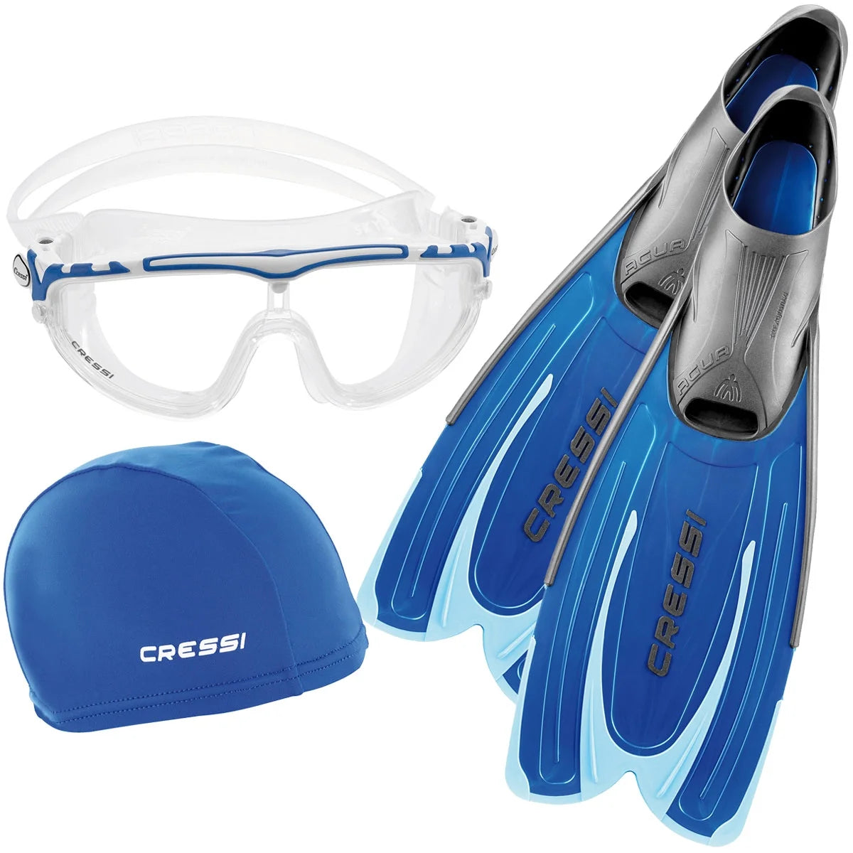 Blue Cap Swim Set D2335