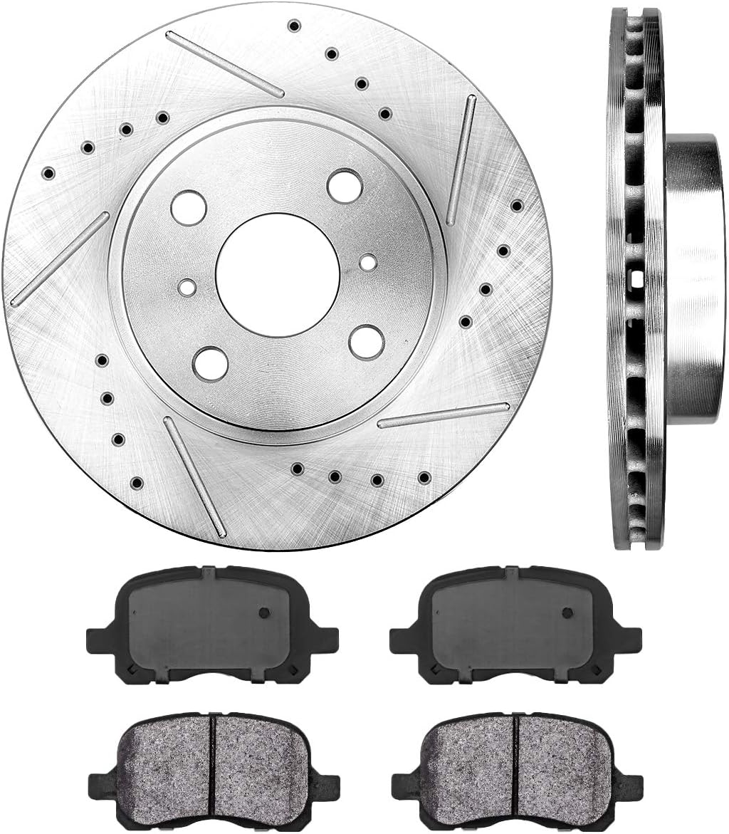 Brake Disc Rotors and Metallic Brake Pads D345445