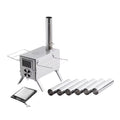 Portable Wood Burning Tent Stove 304 Stainless Steel F777