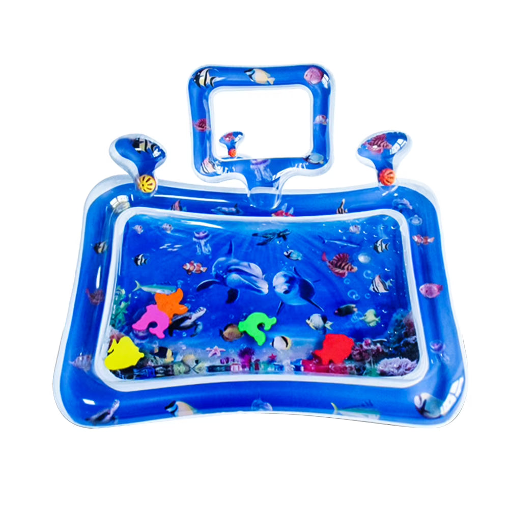 Inflatable Play Mat with Mirror for Infants Toddlers W70687