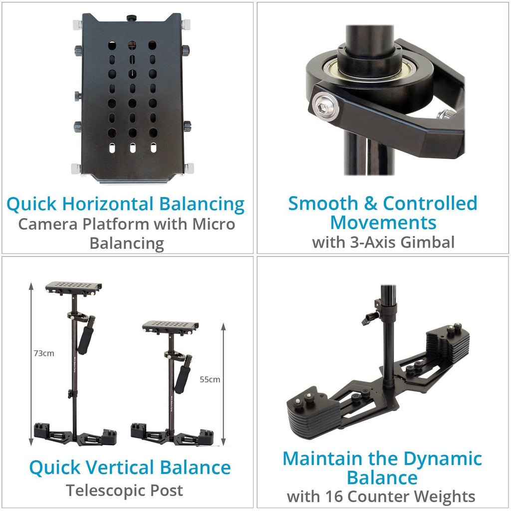 Camera Steadycam System with Comfort Arm and Vest Z628