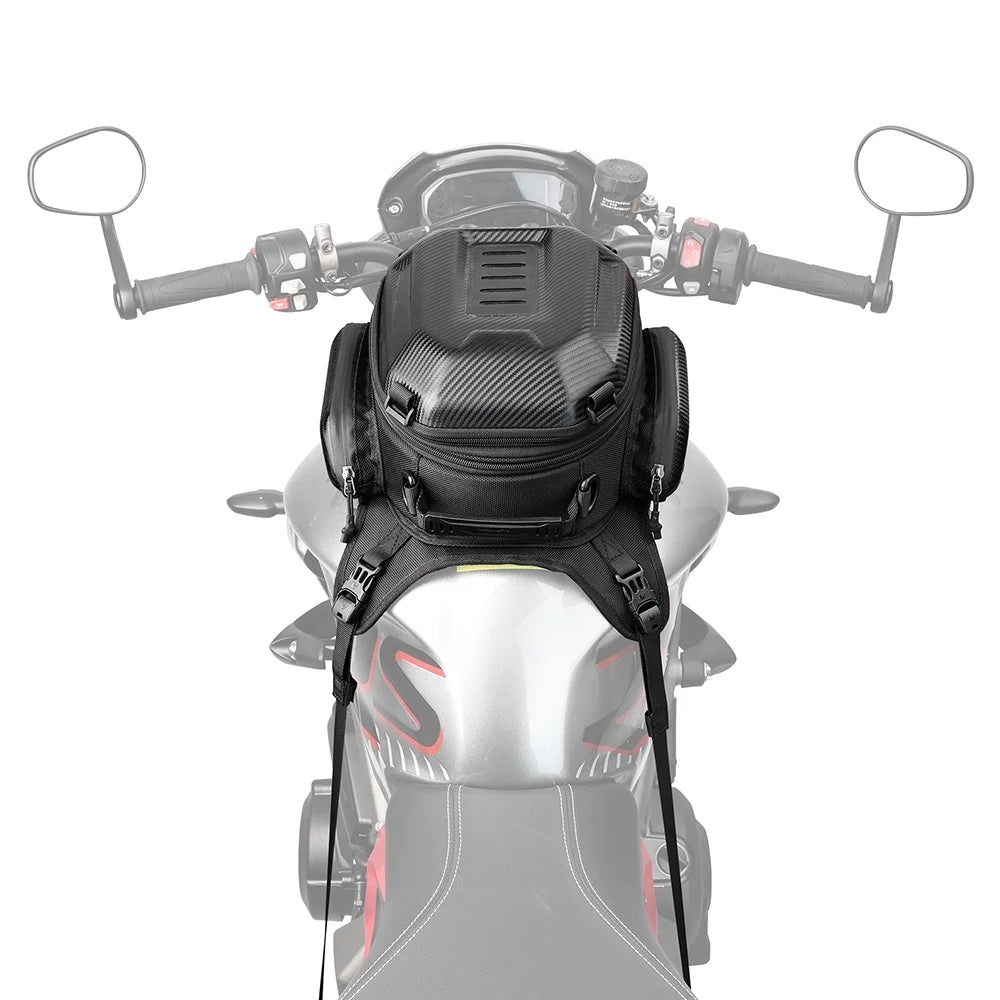 Expandable Waterproof Motorcycle Fuel Bag 15-18L M496