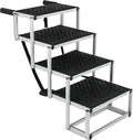 Foldable Aluminum 4 Steps Dog Stairs Pack of 2 M254461