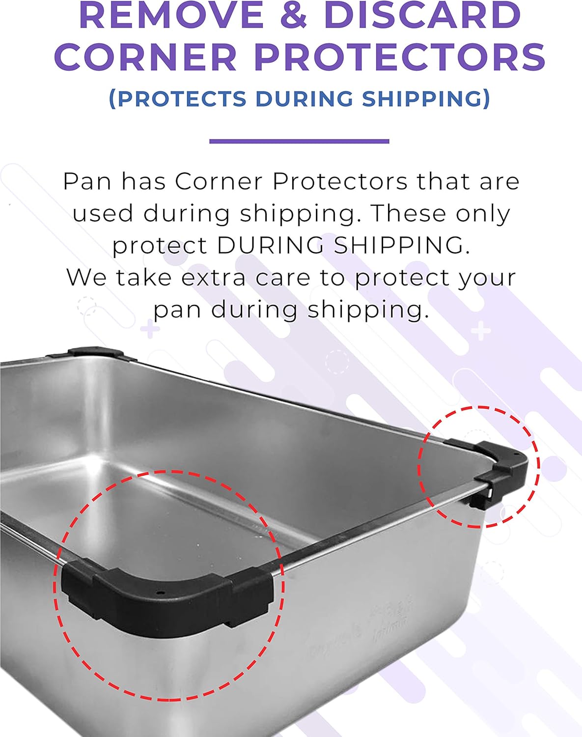 Stainless Steel Cat Litter Box E352