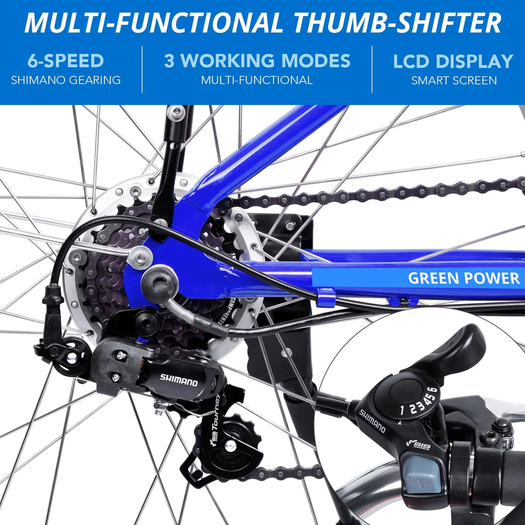 26 inch Electric Bike K63822