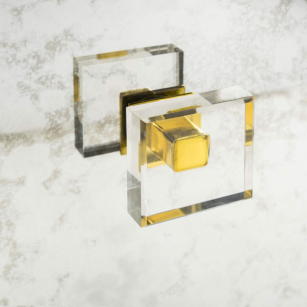 White Acrylic 2-shelf Cabinet A37504