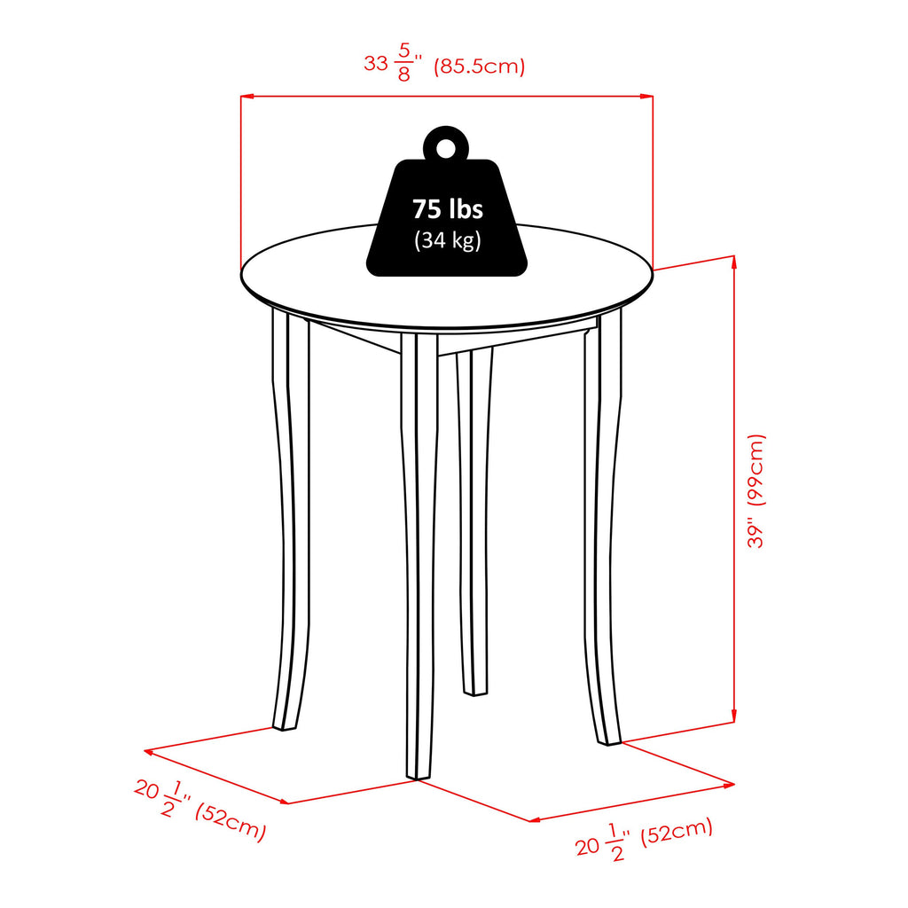 Round High Pub Table C7601