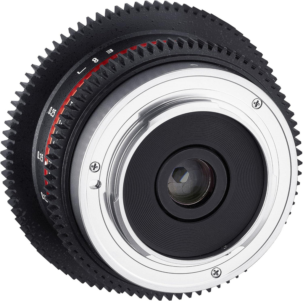 7.5mm T3.8 Cine Fisheye Lens for Micro 4/3 Cameras Black Q913