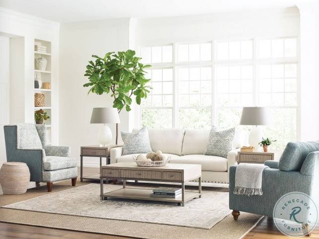 Aged Taupe End Table O768