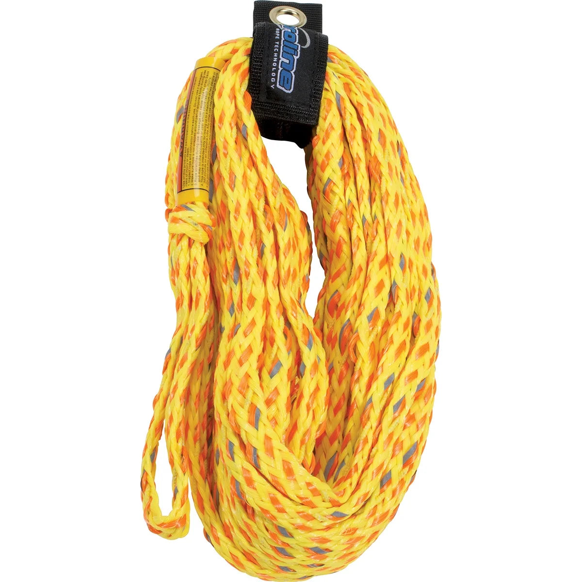 Red/Volt Braided Floating 4-Rider Tube Rope S25164