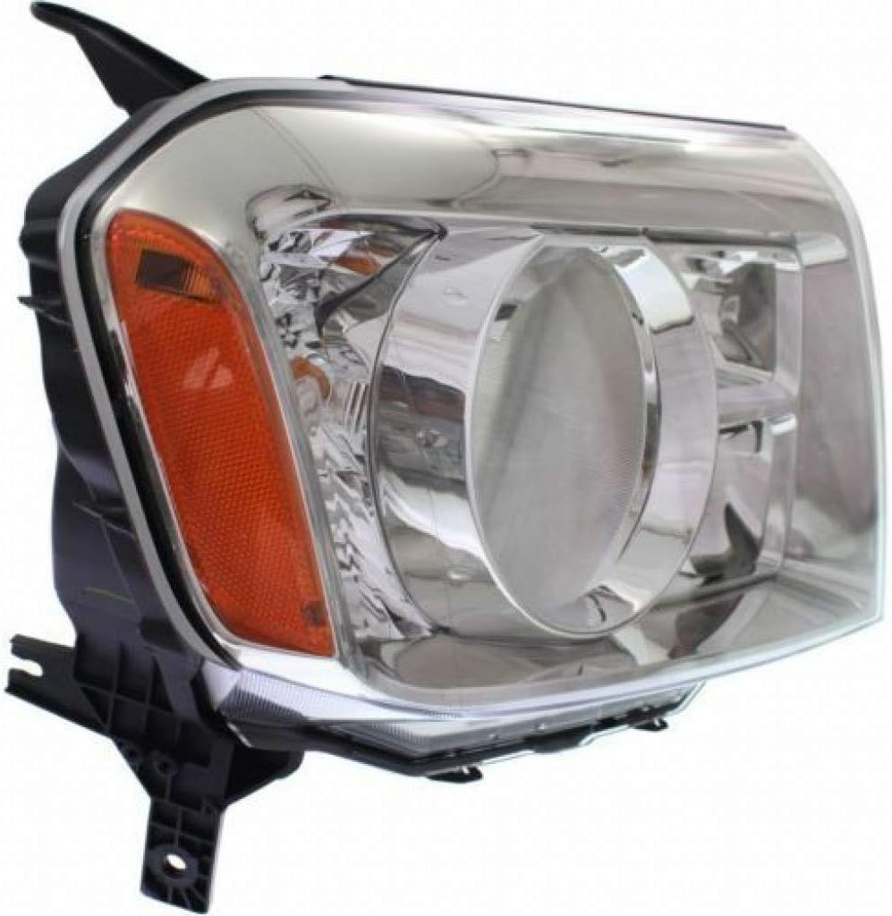 Passenger Side Headlight for Honda Pilot 2009 2011 B7204