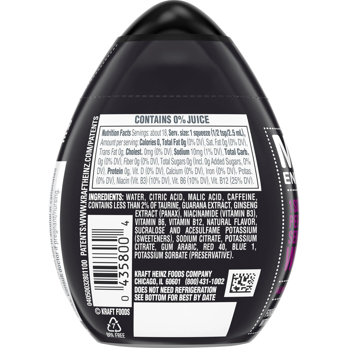 MiO Energy Liquid Water Enhancer (Pack of 10) E71457