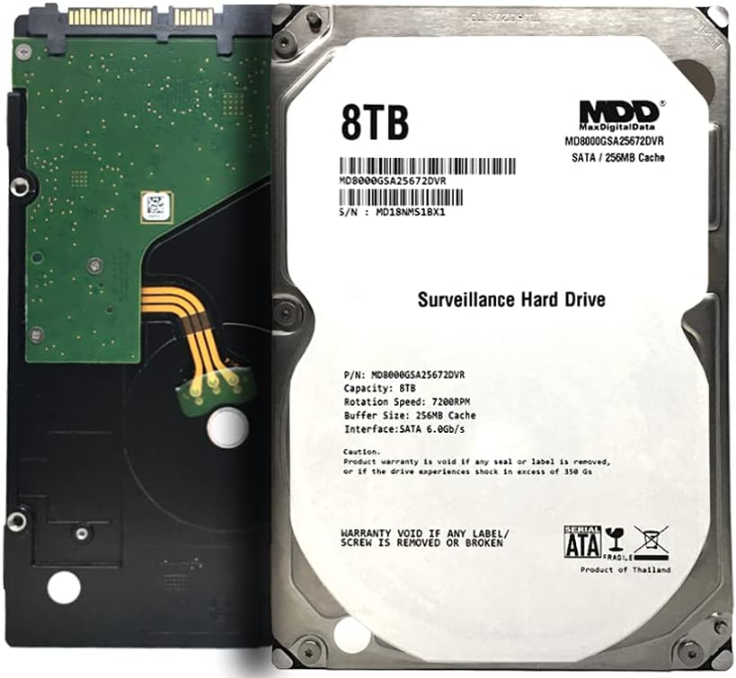 8TB 7200 RPM 256MB Cache SATA 6.0Gb/s 3.5inch Internal Hard Drive X874567