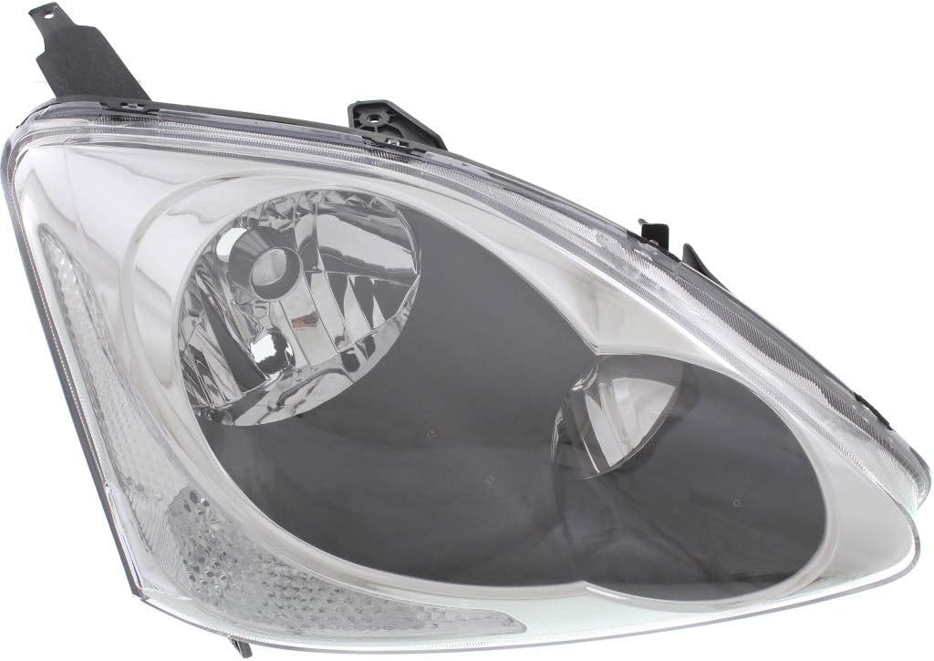 Passenger Side Headlight Assembly for Honda Civic Hatchback 2004 2005 K191127