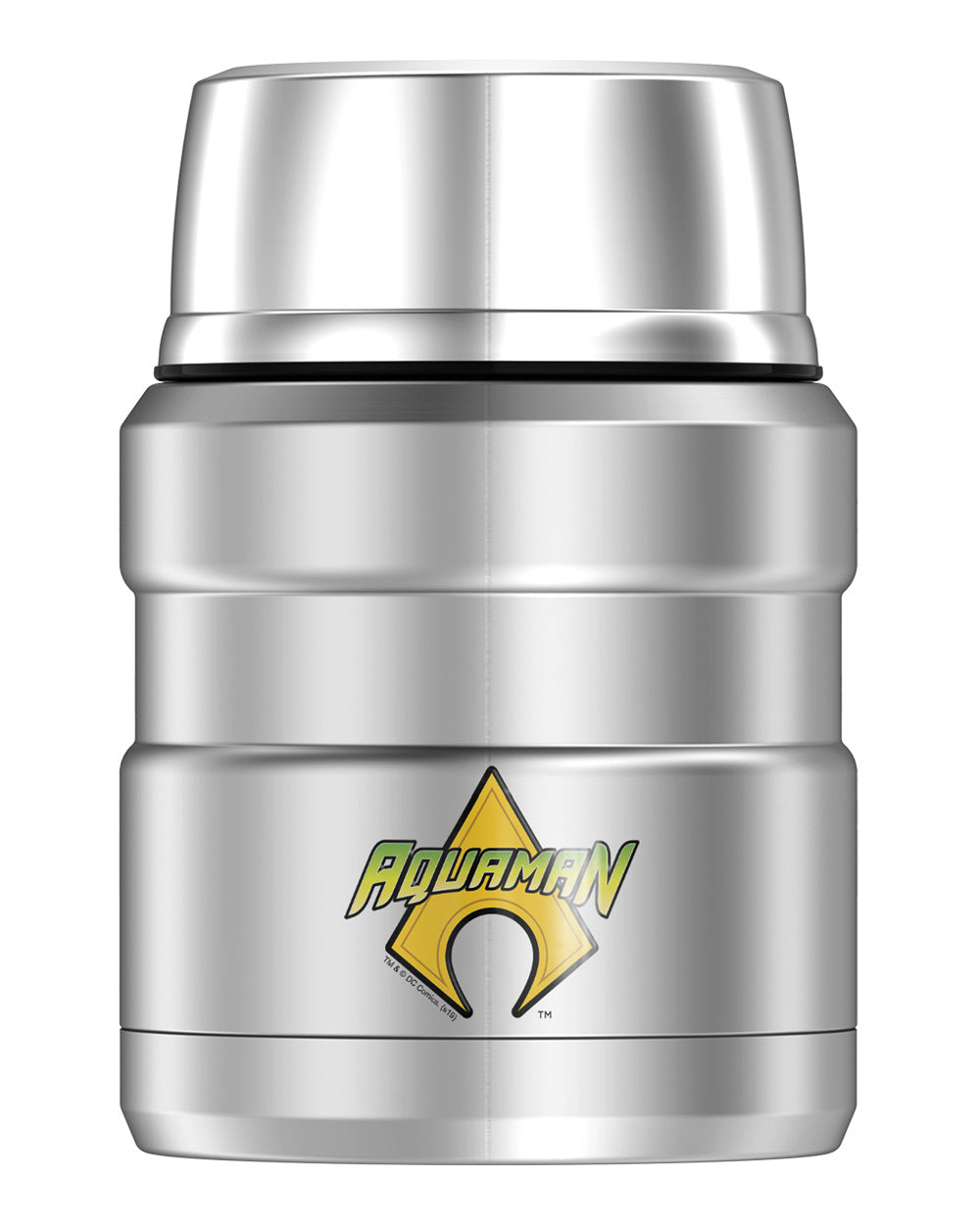 Stainless Steel Food Jar with Folding Spoon, 16oz P646797