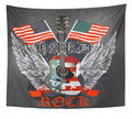 Hard Rock Flayer Wall Art Hanging Tapestry 51x60 inch B61710