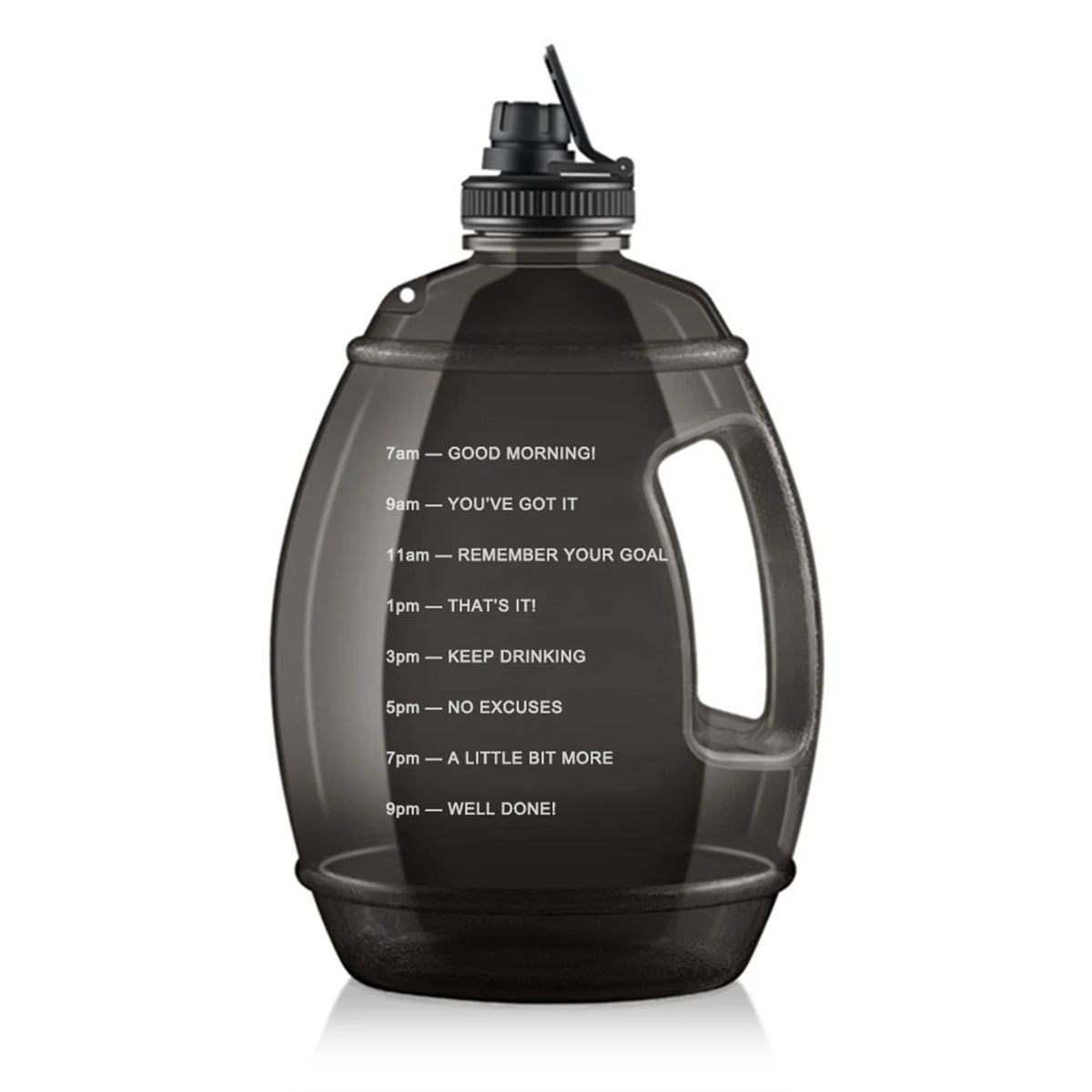3.78L BPA Free Leakproof Sports Water Bottle with Time Marker A791