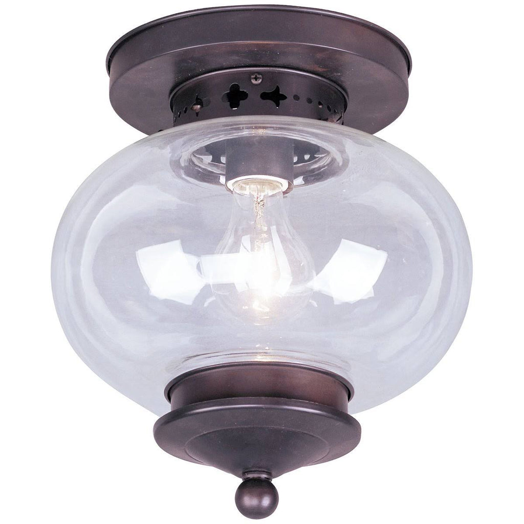 Antique Brass 1 Light Ceiling Mount A630393
