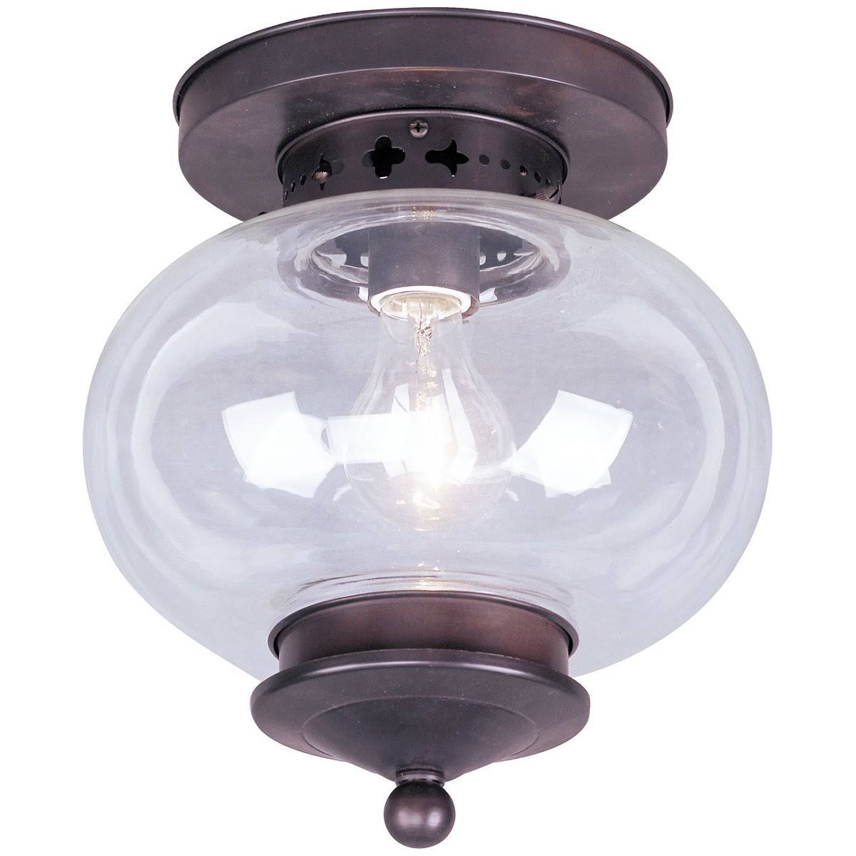 Antique Brass 1 Light Ceiling Mount A630393
