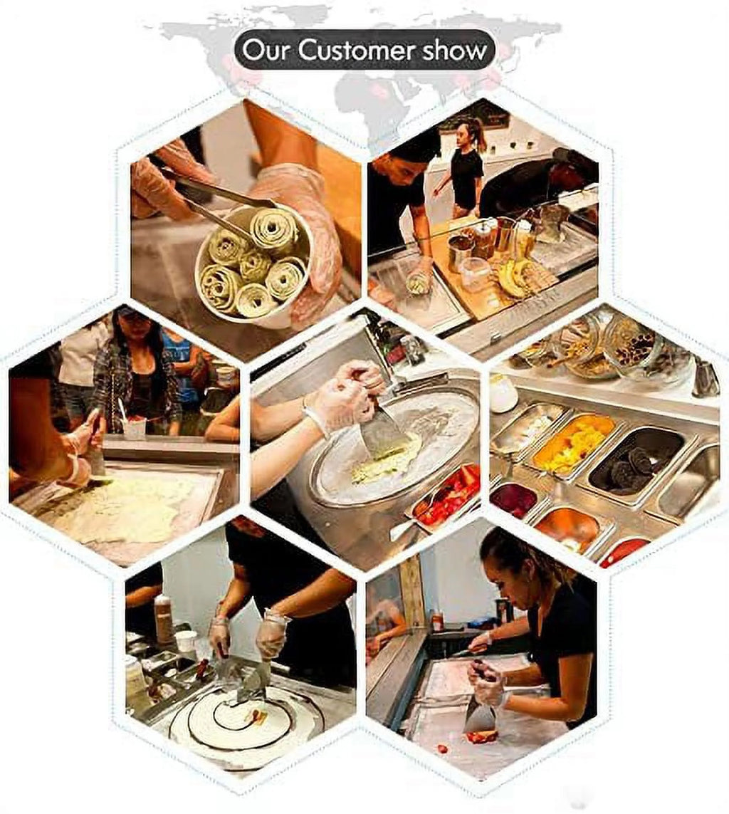 18" Single Round Pan Fried Ice Cream Machine X3349