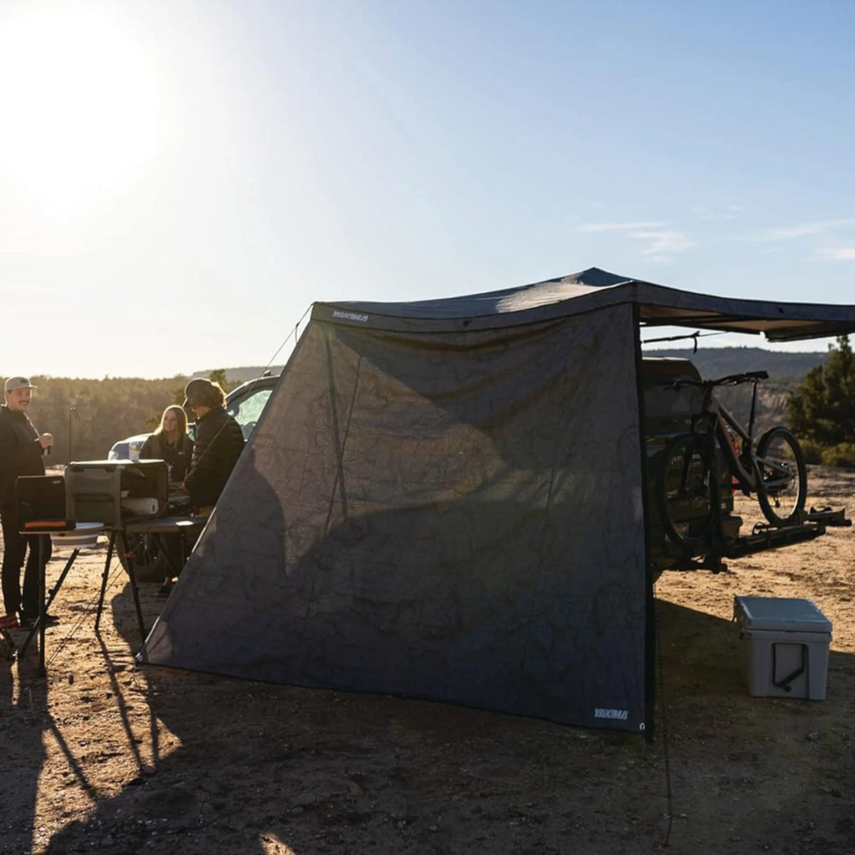 Gray Awning with Carrying Bag U6082