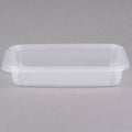 24 oz Clear Rectangular Microwaveable Container K258