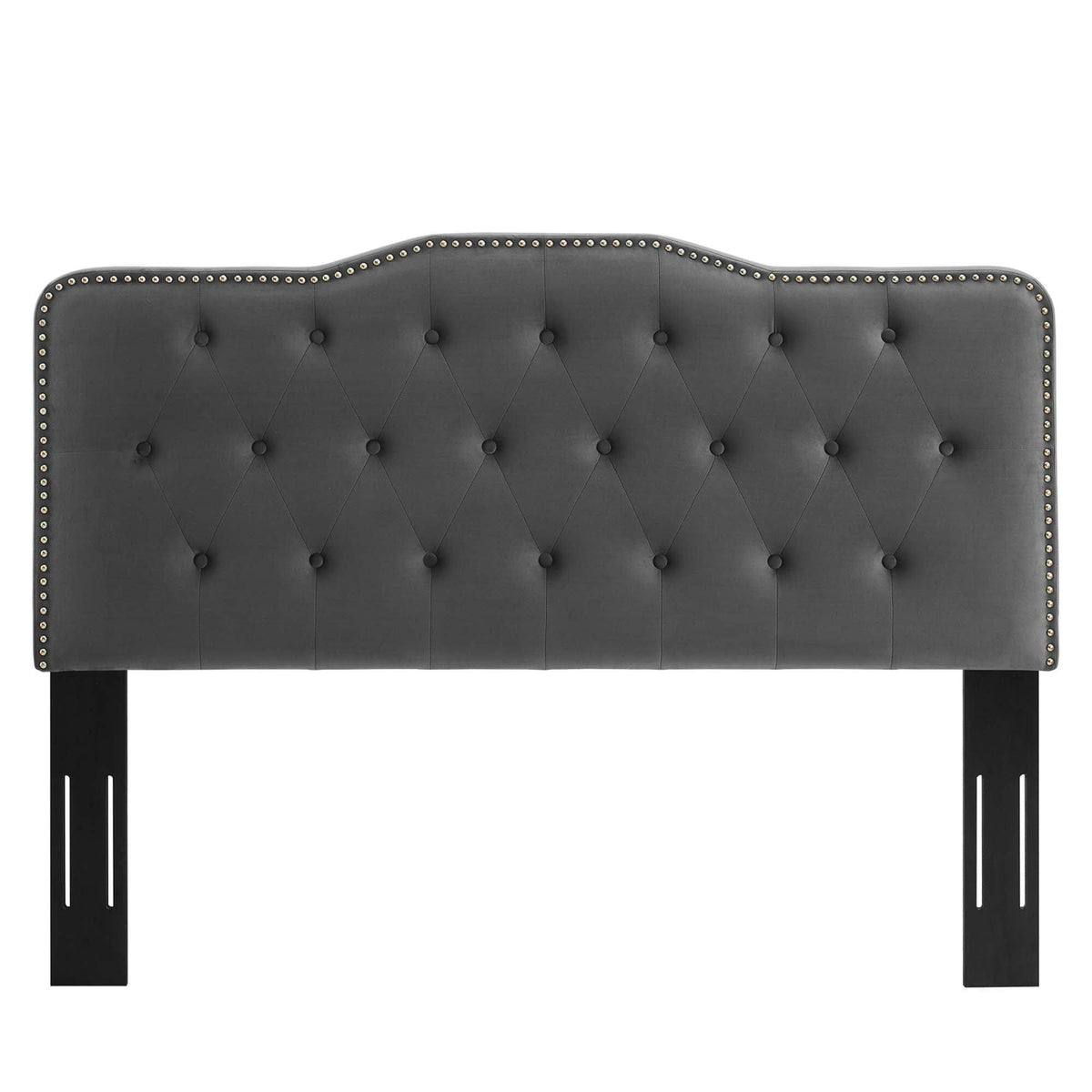 Pink Tufted Performance Velvet King/California King Headboard A78361