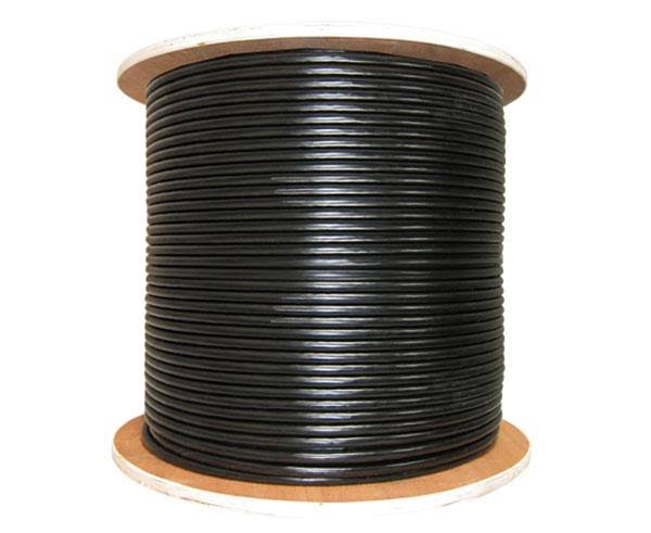 Cat6a Shielded Bulk Ethernet Cable, 23 AWG, 1000ft L8689