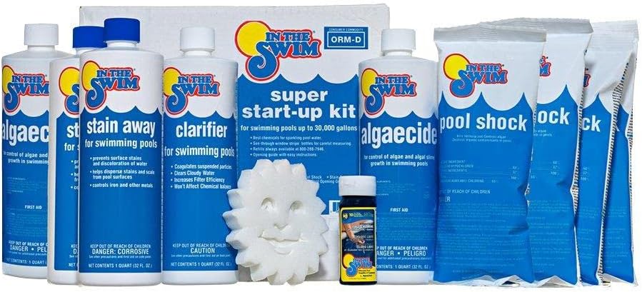 Pool Opening Chemical Start Up Kit, Up to 35,000 Gallons, Pack of 2 V733