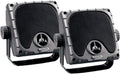 Black Weatherproof Surface Mount Speakers, Pack of 2 N133342