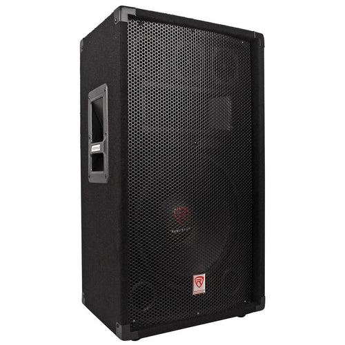 1000W DJ Speakers with Amplifier Stands Cables Bag K59966