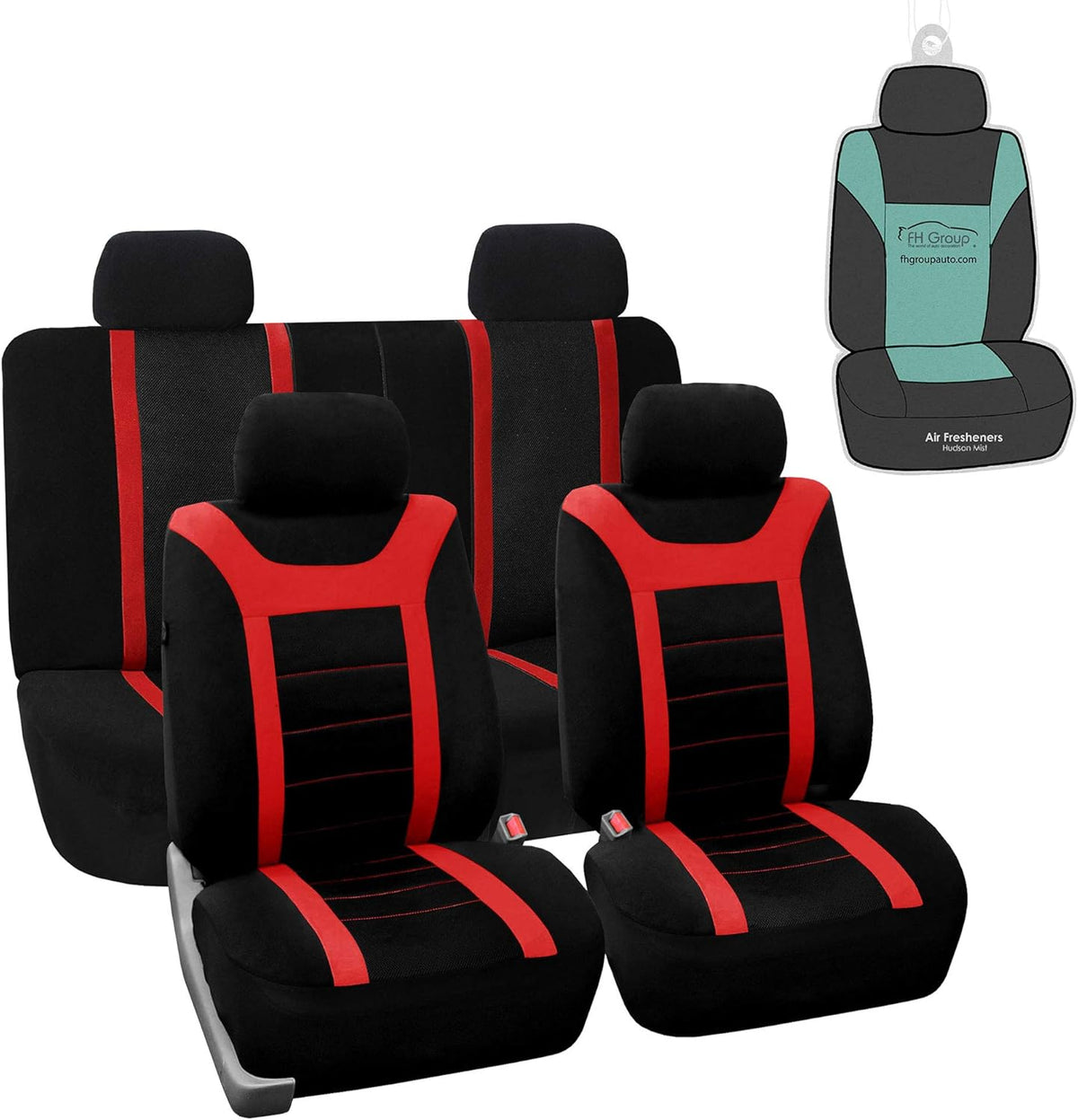 Black Universal Fit Car Seat Covers D956885