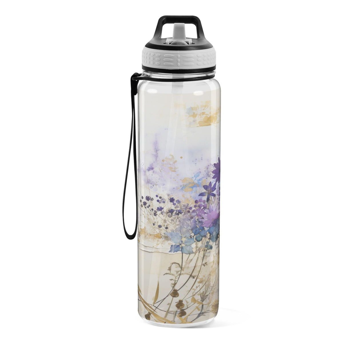 Purple 32oz Tritan Water Bottle with Straw K81075