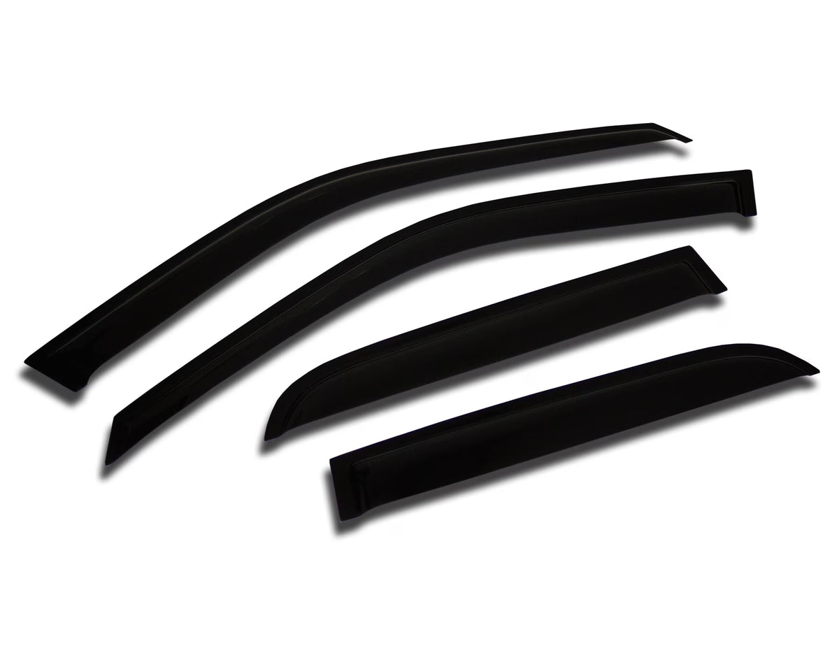 Smoke Tinted 4 Pcs Window Visor Deflector Set T557853