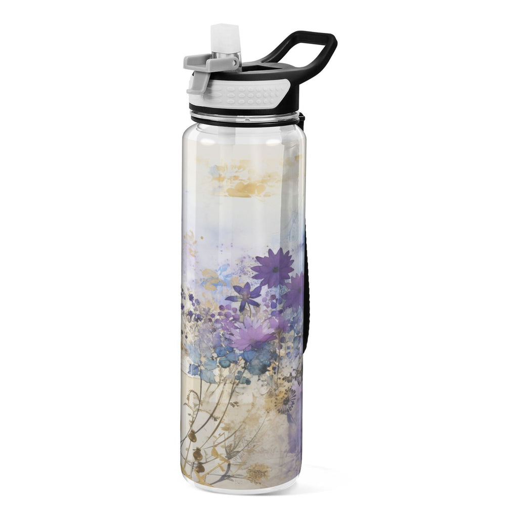 Purple 32oz Tritan Water Bottle with Straw K81075