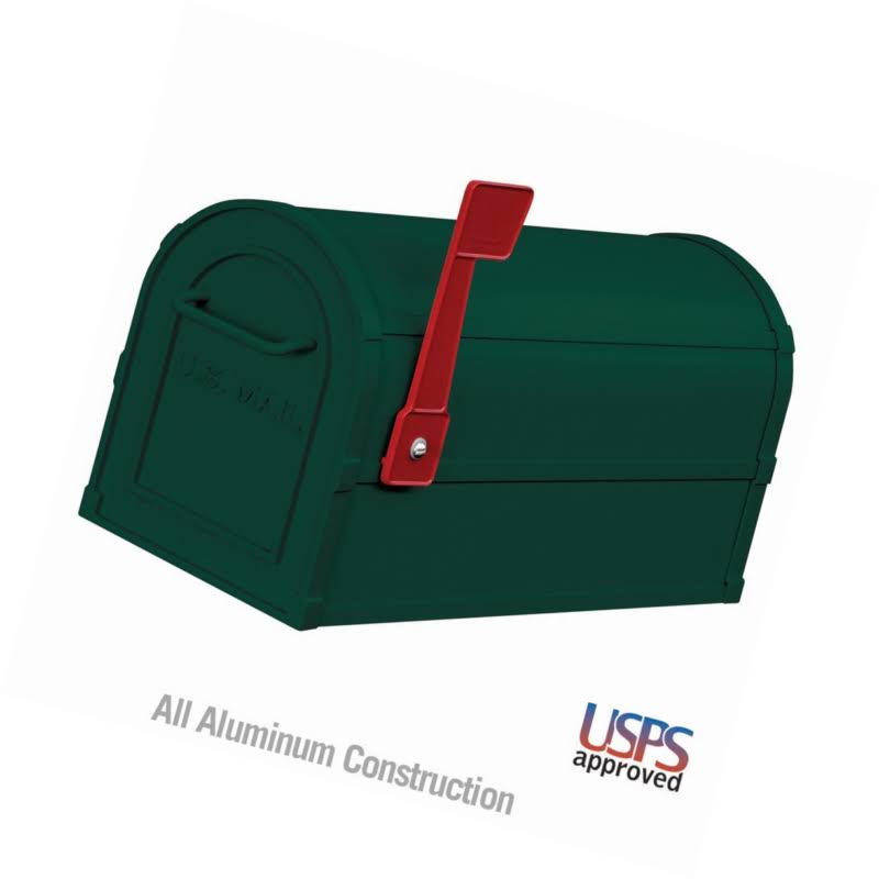 Green Rural Mailbox X95344