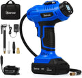 Yellow Cordless Tire Inflator Air Compressor 160PSI L218310