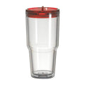 24 oz Double Wall Translucent Plastic Tumbler C575335