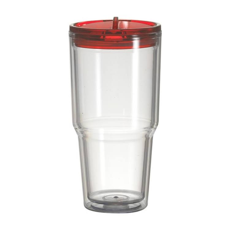 24 oz Double Wall Translucent Plastic Tumbler C575335