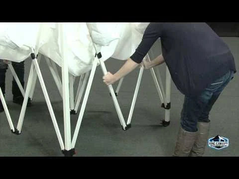 10 x 10 ft. White Frame Instant Pop Up Tent Z55362