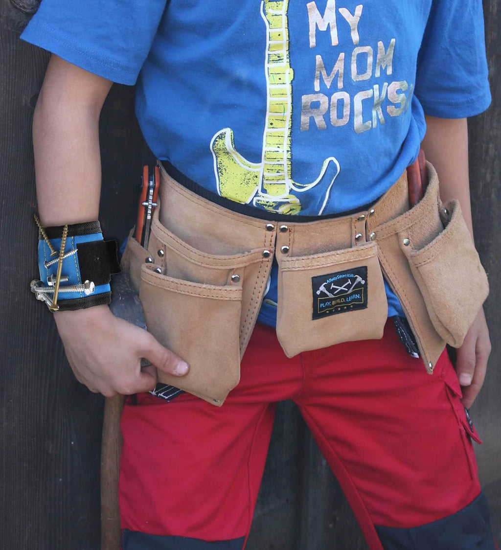 Real Leather Kids Tool Belt P13647