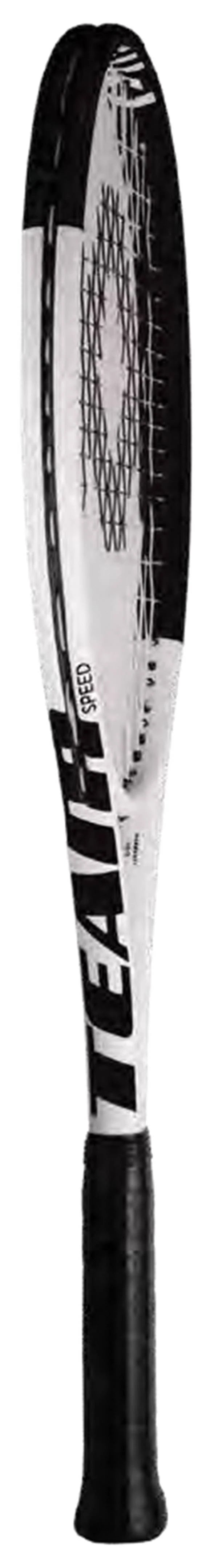 White and Black Tennis Racquet J2651