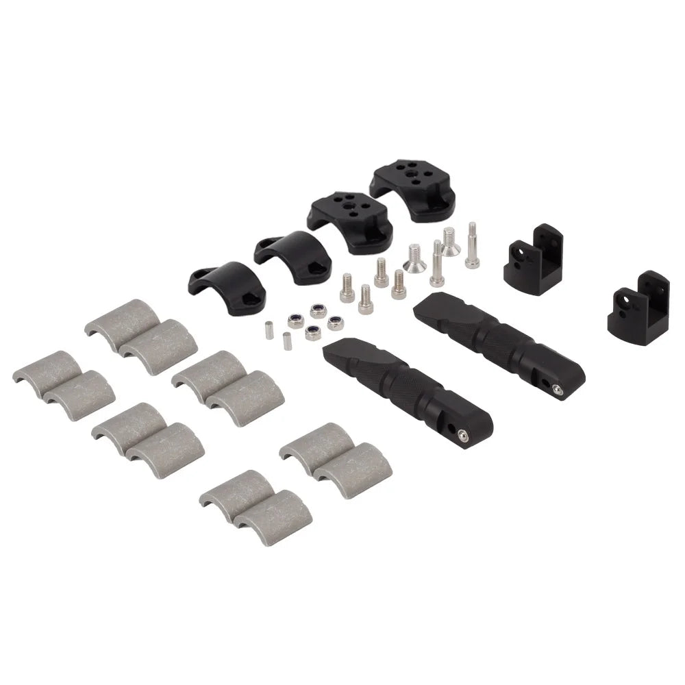 Motorcycle 360 Rotatable Highway Crash Bar Foot Pegs C76167