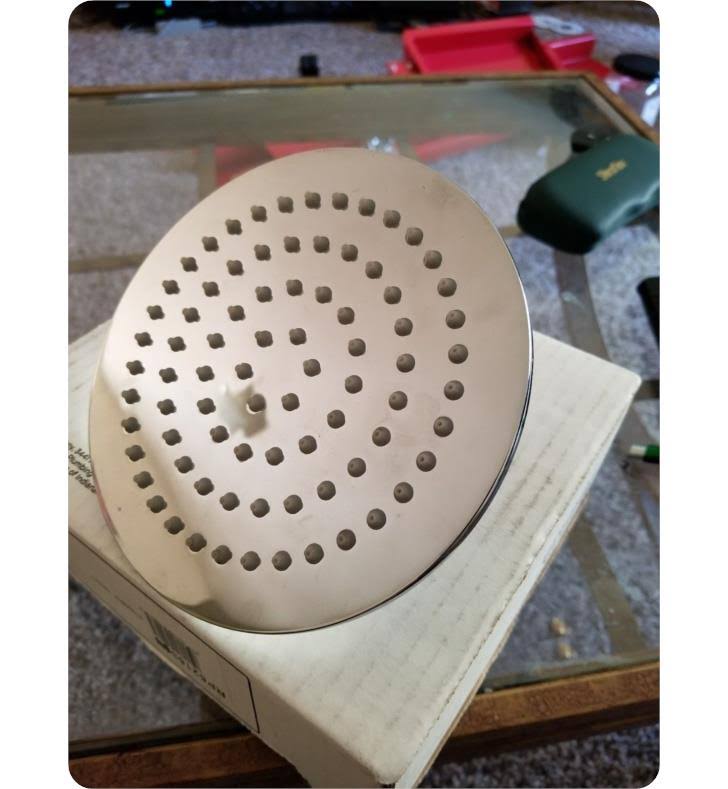 6 inch Brass Round Rain Machine M2737